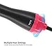 Wingbind One Step Hair Dryer and Volumizer 2 in 1,Hot Air Brush Salon Negative Ion Hair Straightener & Curly Hair Comb for All Hair Type with Anti-Scald Feature