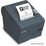 Epson Receipt Printer - Thermal line - Roll (3.15 in) - up to 708.7 inch/min - USB, LAN, Serial - Dark Gray