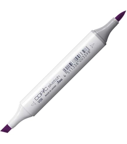 Amazon.com: Copic Markers FV2-Sketch, Fluorescent Dull Violet