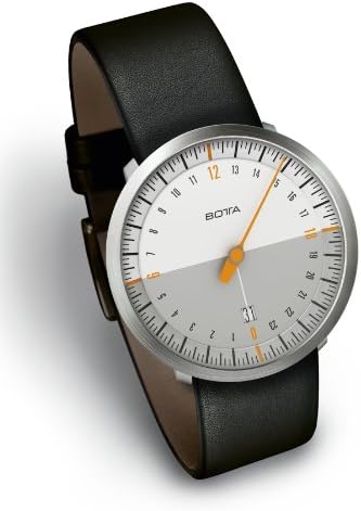 UNO 24 NEO MenÕs Watch by Botta-Design (Leather Strap), 222010