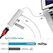 USB Type-C HUB Adapter, G-TING Slim Aluminum Multi-Port Type-C to 4K HDMI USB 3.0 with Type-C Charger Port Convertor for New MacBook Pro, Google Chromebook TV USB C Devices and More …