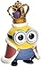 Funko POP Movies: Minions Figure, Minion King