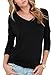 Yucharmyi Backless Shirts for Women Workout Top Yoga Tops Open Back Shirt Womens Workout Tank Tops Womens Muscle Loose Fit Workout Top Womens Workout Tops Racerback Long Sleeves Active Shirts Black M