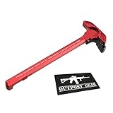 Strike Red Line T6-7075 Charging H*ndle (Extended Latch) w/ Outpost Gear Sticker