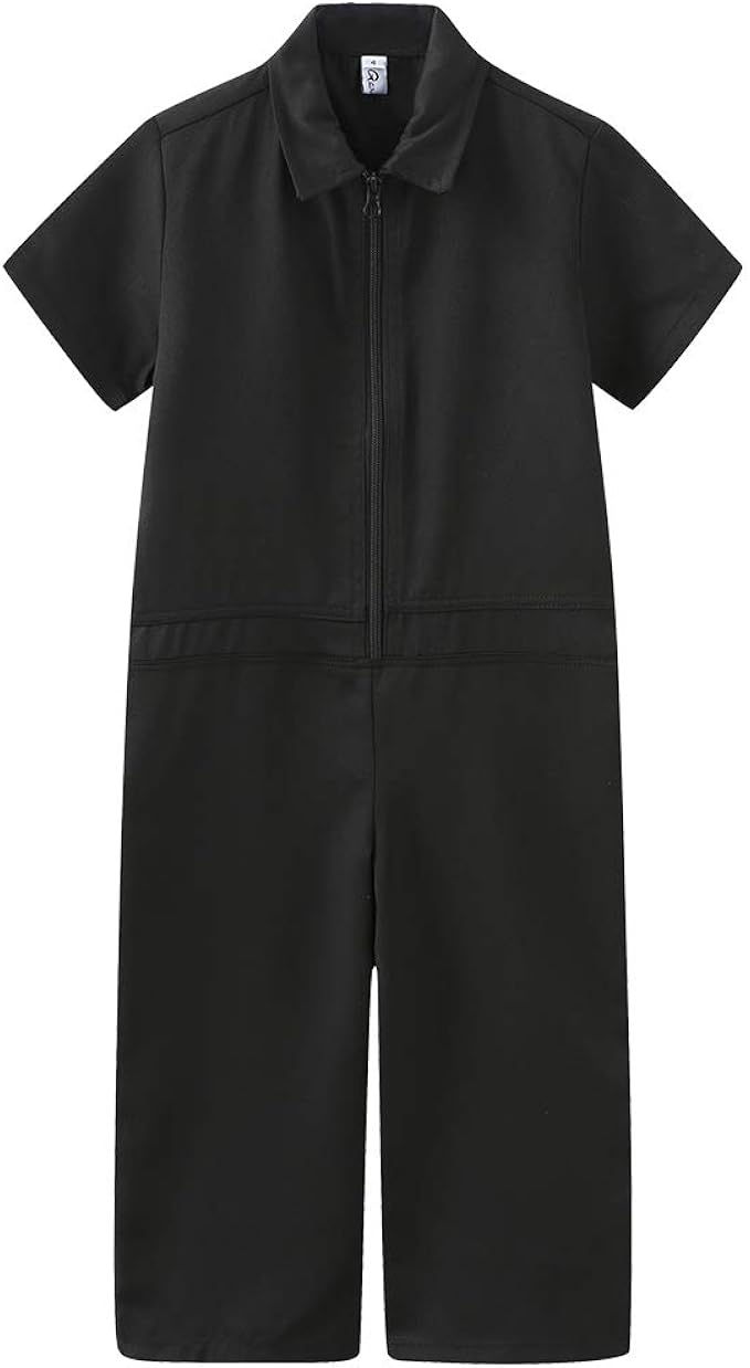 Kids Coveralls for Boys Girls, Baby Mechanic Boiler Suit