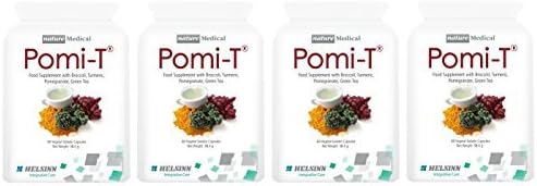 Pomi-T Polyphenol Food Supplement 60 Capsules (240 Capsules) by POMI-T