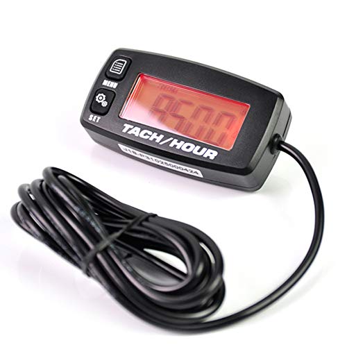 Inductive Hour Meter Small Engine Tachometer Track Oil Change Can be
