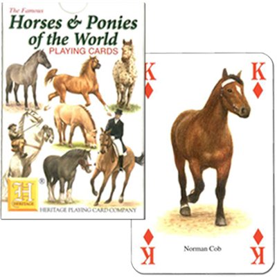 Heritage Playing Cards - Horses & Ponies of the World Playing Cards