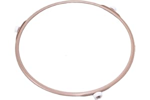 LIXIONGBAO 8.7 Inch Microwave Turntable Ring,Rotating Ring Roller,Microwave Oven Tray Support,Middle Glass Plate Tray Support Holder,Replacement Inner Ring,for Microwave Oven Glass Turntable Plate