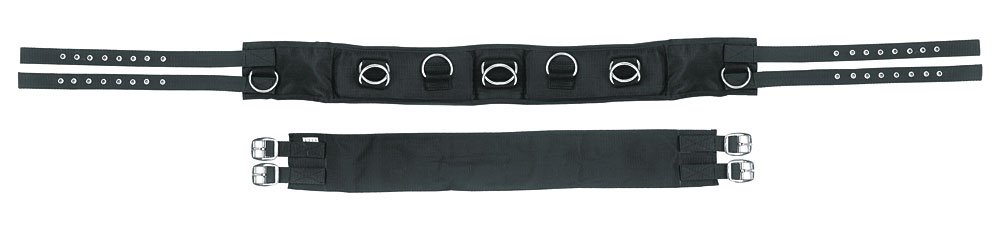 KERBL Lunging Roller with Leather Cushion for Warm-Blooded Horses