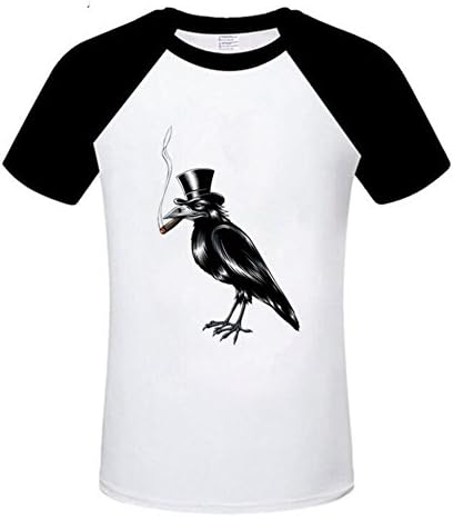 Yaping Men's Summer Shirts Cotton Printed Short Sleeve T Shirt
