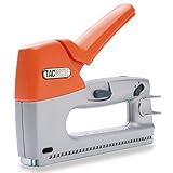 Tacwise Z3-140 Heavy Duty Hand Tacker/Staple Gun for 1/4, 5/16, 3/8, 1/2 and 9/16 Inches Long Staples, Silver/Orange (0806)