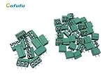 30Pcs 2P 5mm Pitch PCB Mount Screw Terminal Block