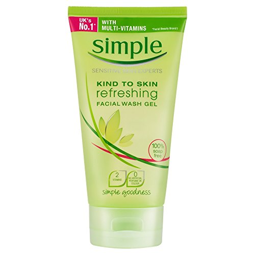 Simple Kind to Skin Refreshing Facial Wash Gel (150ml)