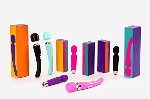 Oliver-James-Massaggiatore-Wand-Massaggiante-Personale-Elettrica-20-modalita-di-vibrazione-8-velocita-per-Massaggi-Rilassanti-e-per-Alleviare-la-Tensione-Muscolare-borsa-da-viaggio-Nero