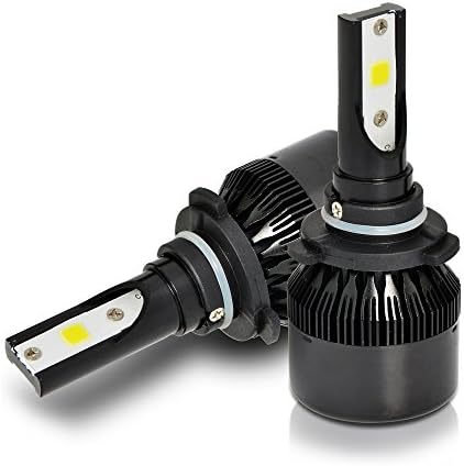 LED Headlights Bulbs 9005 HB3 Conversion kit with 6400LM 60W 6500K for Hi/Lo Beam/DRL Light