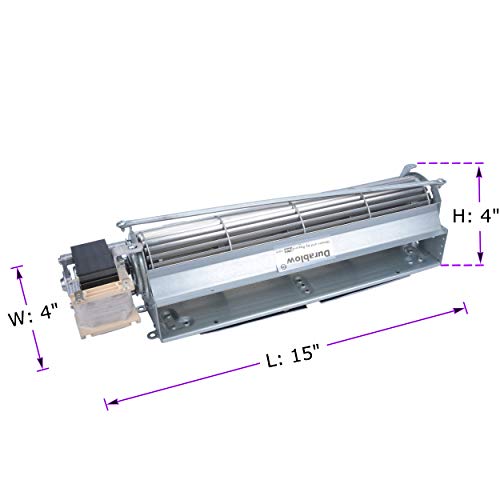 Durablow Mfb009 Blot Replacement Fireplace Blower Fan Unit For