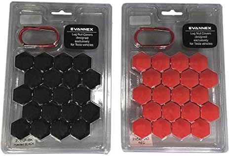 Amazoncom Evannex Lug Nut Cover Set For Tesla Model X
