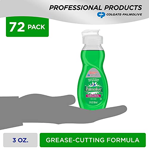 PALMOLIVE Dishwashing Liquid, Travel Dish Soap, Original Scent, Green