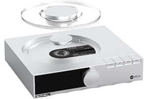 CRESTAMPLI SMSL PL200T Hi-Fi CD Player & Transport MQA-CD Full Decoding 32bit/768kHz/DSD512, P.A.S.S. Servo 10MHz/44.1kHz Clock, Optical/Coaxial/I²S/AES/EBU, Desktop for Home/Studio