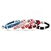 Black Heart Bling Cat Collar with Safety Belt and Bell 8-11 Inches