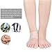 Dini Agel Heel Lift Insoles Plantar Fasciitis Heel Protectors Cracked Skin Care Protector Invisible Heights Increase Insole (White)