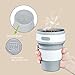 ROCONTRIP Silicone Collapsible Cup Convenient Travel Coffee Mug Lightweight Food Grade Silicone & PP BPA Free Camping Hiking Outdoor Commuters
