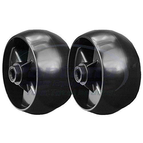 Set of 2 Deck Wheels Replaces MTD Cub Cadet 734-04155 Toro 112-0677