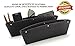 Car Seat Gap Filler & Pocket Organizer - Between Seat and Console - Premium PU Leather Caddy for Automotive Interior Accessories - Side Seat Catcher (2Pcs)
