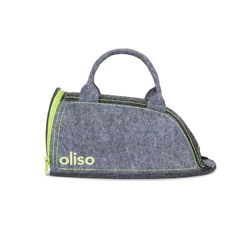 oliso Carry Bag M3Pro and M2Pro mini irons - Fits most mini travel size irons, ideal for travel or storage - Pistachio