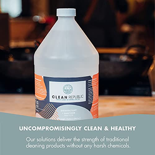 Clean Republic Disinfectant + Sanitizer, Hypochlorous Acid