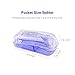 BUG HULL Pill Cutter for Small Pills with Blade Guard, Tablet Splitter with Finger Protect Guard, Stainless Blade Medicine Slicer Cutting Drugs Cleanly