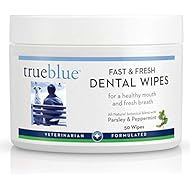 True Blue Fast and Fresh Dental Swipes, (50 Count)