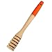 Wooden Chocolate Mixer Stirrer Beech Wood Cocoa Whisk Frother, 12"