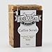 Handmade Herbal 100% Raw Goat Milk Coffee Scrub Soap (4oz./Bar) (1-Pack)