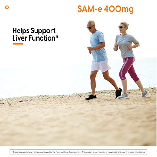 DOCTOR’S BEST SAM-E 400 MG, VEGAN, GLUTEN FREE, SOY FREE, MOOD AND JOINT SUPPORT, 60 ENTERIC COATED TABLETS