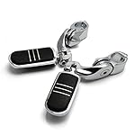 KEMIMOTO Motorcycle Highway Pegs Footpeg for Short Angled Electra Road King Street Glide Touring Model