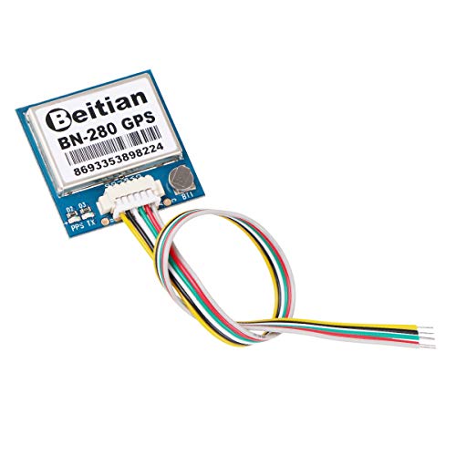 Makerfire GPS Module 10HZ BN-280 GPS + GLONASS Dual Mode with Antenna for Arduino Raspberry Pi Pixhawk CC3D Betaflight F4 Flight Control