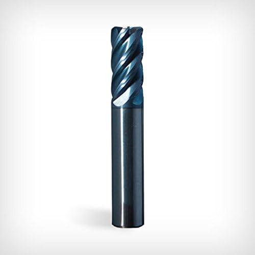GW Schultz Tool, HGW5 Series, 5 Fl, VAR. HLX | Ø.625 IN. | .75 IN. LOC | .625 IN. SHK | 3.0 IN. OAL | .06 IN. RADIUS | nACo COATED | CARBIDE END MILL
