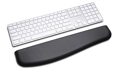 Kensington ErgoSoft Wrist Rest for Slim Keyboards, Black (K52800WW)