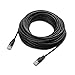 Cable Matters 10Gbps Snagless Cat 6 Ethernet Cable - 50ft, Slim Profile Cat 6 Cable, Cat6 Cord, Thin Ethernet Cord, Black