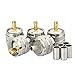 Eightwood 5pcs PL259 UHF Male Crimp Coax Connectors RF Adapter for RG58 LMR195 Low Loss Coaxial Cable