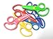 Play Doh / Pretend Play - Scissors Tool - 3 Pieces Assorted Colors. **NON-TOXIC Saftety Stationery Plastic Scissors.**