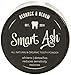 Smart Ash Organic All Natural Whitening Tooth Powder with Activated Charcoal & Bentonite Clay - Whitens, Desensitizes, Detoxifies - Toothpaste Alternative Safe for Sensitive Teeth (1)