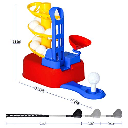 image for EXERCISE N PLAY Kids Golf, Kids Golf Clubs, Toddler Golf, Kids Golf Se