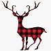 Windbom 12 Pack Buffalo Plaid Heat Transfer Fabric Sheets 12 x 12 Inch Fabric Printed Vinyl Sheets Adhesive Iron on Vinyl for Christmas Cloth Craft(Not HTV)
