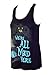 Sidecca Alice in Wonderland We're All Mad Here Muscle Tank