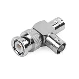 Phonetone 3-way T triple one BNC male to two BNC female RF adapter Coaxial Cable connector converter for Mobile signal booster repeater Antennas