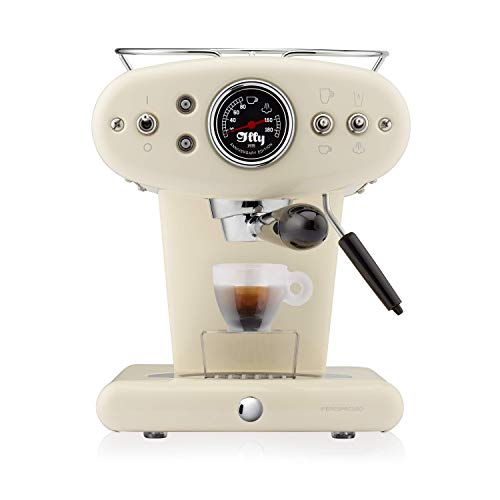 illy Kaffee, Kaffemaschine für Iperespresso Kapseln X1 Anniversary, Mandel-Beige