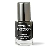 Young Nails Caption Jelly Nail Polish, Look Don't Touch (Black), 0.34 oz.